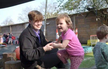 Staff and children enjoying their time at nursery Staff and children enjoying their time at nursery