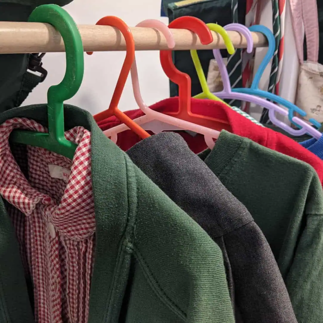 Preparing for school - uniform